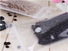 clear poly coffee bag 